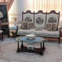 مبل ۷ نفره سلطنتی|مبلمان خانگی و میز عسلی|مرودشت, ثبت احوال|دیوار