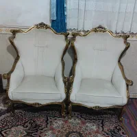 دو عدد مبل تک نفره در حد نو کاملا سالم