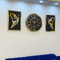 ساعت دیواری و ست تابلو