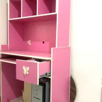 کمد میز تحریر به همراه جای قفسه کتاب و کیس وکیبورد|میز تحریر و کامپیوتر|آمل, |دیوار