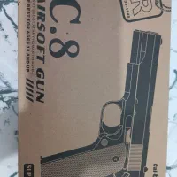 تفنگ کلت تمام فلز مدلc8 ایرسافت گان|اسباب‌‌بازی|فردیس, شهرک وحدت|دیوار