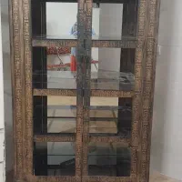 ویترین آهنی|بوفه، ویترین، کنسول|رودبنه, |دیوار