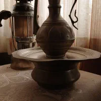 آفتابه لگن قاجاری عتیقه