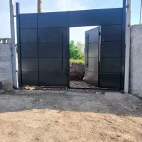 درب حیاط و اهنی سنگین سبک|مصالح و تجهیزات ساختمان|رشت, فخب|دیوار