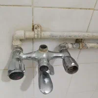 شیر حمام  با دوش سالم