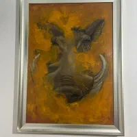 تابلو نقاشی رنگ روغن گراز