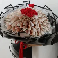 گل روبانی جاودان|گل مصنوعی|مراغه, |دیوار