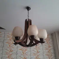 لوستر چوبی|لوستر و چراغ آویز|کرمانشاه, |دیوار