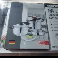 زود پز دوقلوی یونیک جرمنی زود پز استیل دوقلوی