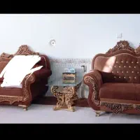 مبل عربی اصلی شزلون ۸نفره|مبلمان خانگی و میز عسلی|شیراز, ریاستی|دیوار