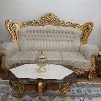 مبلمان ۹نفره بسیار تمیز مناسب جهیزیه