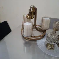 لوستر۳شاخه رنگ برنز|لوستر و چراغ آویز|شیراز, زند|دیوار