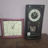فروش ۲عدد ساعت دیواری سالم|ساعت دیواری و تزئینی|ابهر, |دیوار