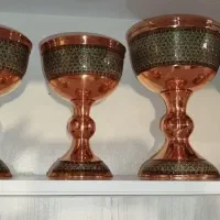 سنگاب مسی خاتم کاری کاردست