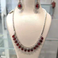 سرویس و نیم ست وگردنبند نقره|جواهرات|شیراز, بازار|دیوار