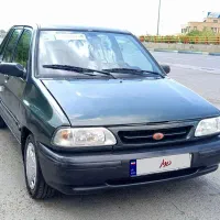 پراید مدل ۸۳عتیقه فابریک ماشین درحد صفر کم کارکرد