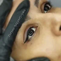 فیبروز ابرو خط چشم دائم آرایش دائم تتوبدن آموزش|خدمات آرایشگری و زیبایی|قم, امامزاده ابراهیم|دیوار