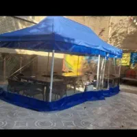 آلاچیق تاشو رنگ سبز تاشو برای بساطی سایبان