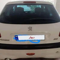 فروش فوری کم کار پژو206 تیپ 2 مدل 90درحد 1400