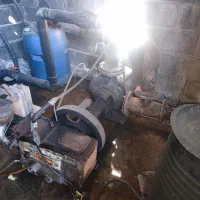 موتور تیلر ژاپن 14.5 دیزلی و پمپ حلزونی 4 اینچ|ابزارآلات|مشگین شهر, |دیوار