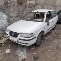 سمند ای اف سون تصادفی ۹۷|خودرو سواری و وانت|گرگان, |دیوار