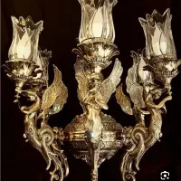 لوستر طرح فرشته برنز