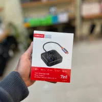 هاب Type-C 7in1حرفه‌ای TRANYCO