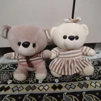 عروسک خرسی دوقلو