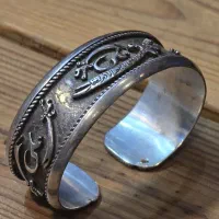 دستبند نقره مردانه