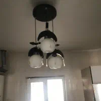 لوستر/ لوستر سه حباب/لوستر اشپزخانه