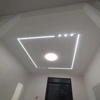 اجرای صفر تا صد سقف کاذب کناف، نور پردازی و نقاشی|خدمات پیشه و مهارت|پرند, فاز ۰|دیوار