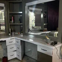 میز آیینه با کشو