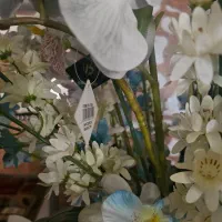 گلدان گل|گل مصنوعی|اصفهان, الهیه|دیوار