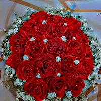 گل روبانی|گل مصنوعی|رشت, کوی قدس|دیوار