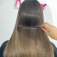 کراتین و ابریشم سازی مو در یک جلسه|خدمات آرایشگری و زیبایی|شیراز, مسلم|دیوار