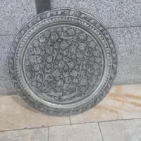 سینی مسی قدیمی|کلکسیون اشیاء عتیقه|تهران, خاوران|دیوار