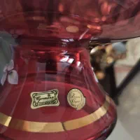 پنج تیکه کریستال اگرمن اصل طلاکوب