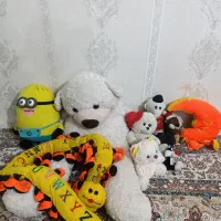 ۹ تکه عروسک درحد نو
