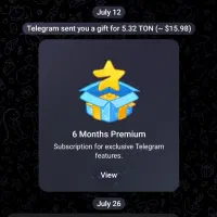 اکانت پریمیوم تلگرام