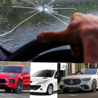 ترمیم سنگ خوردگی و ترک شیشه اتومبیل با اشعهUV