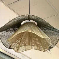 لوستر رافیا|لوستر و چراغ آویز|تهران, استاد معین|دیوار