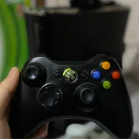 XBOX360 SLIM دو دسته 320گیگ|کنسول، بازی ویدئویی و آنلاین|کرج, شهرک بنفشه|دیوار