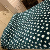 پتو ژله ای وارداتی بابونه|رختخواب، بالش، پتو|ارومیه, |دیوار