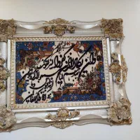 تابلو طرح چوب
