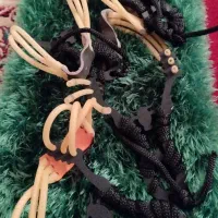 تیر وکمان فلزی سه کش محکم سر کلیدی برنجی