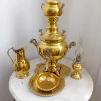 سماور طلایی