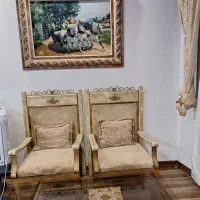 مبل سلطنتی ۴نفره و بوفه ۲و ۵۰۰