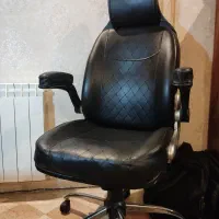 صندلی مزدایی چرخدار کف متحرک تحریر کامپیوتر گیمینگ