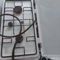 دو عدد اجاق گاز رومیزی و گاز چهار پایه وکبابپز