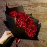 گل رز روبانی از همجا ارزون تر (شاخه ای ۱۸)|گل مصنوعی|رشت, منظریه|دیوار